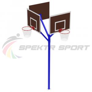Купить Стойка баскетбольная уличная комбинированная (3 щита) в Томари 