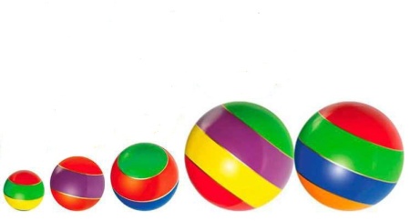 Купить Мячи резиновые (комплект из 5 мячей различного диаметра) в Томари 